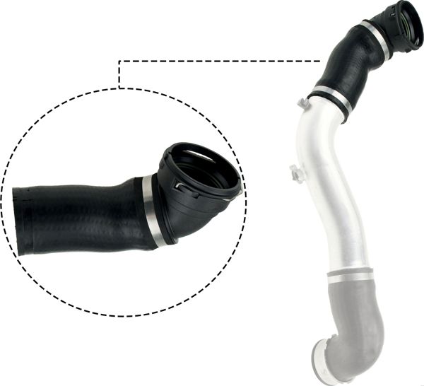 RAPRO 19683 | Turbo Hortum (Büyük) BMW E90 325D-330D-330Xd-335D