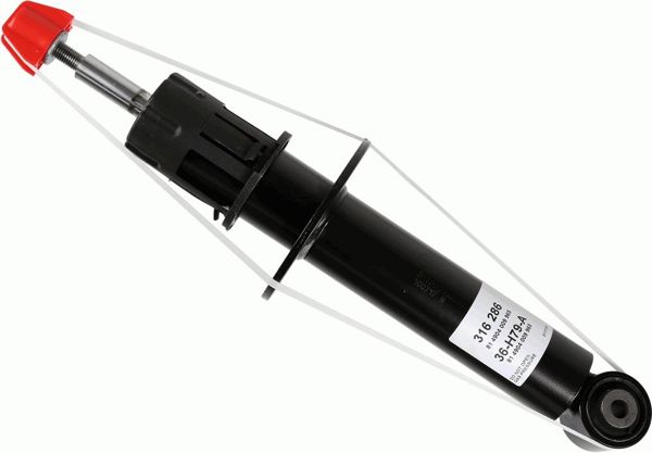 SACHS 316 286 | Amortısör Arka 36-H79-A
