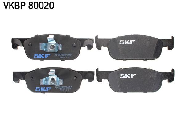 SKF VKBP80020 | Fren Balatası Ön Symbol II 08 > III 12 > Clio IV 13 > Twingo 14 > / Logan II 12 > Sandero II 12 > / Forfou