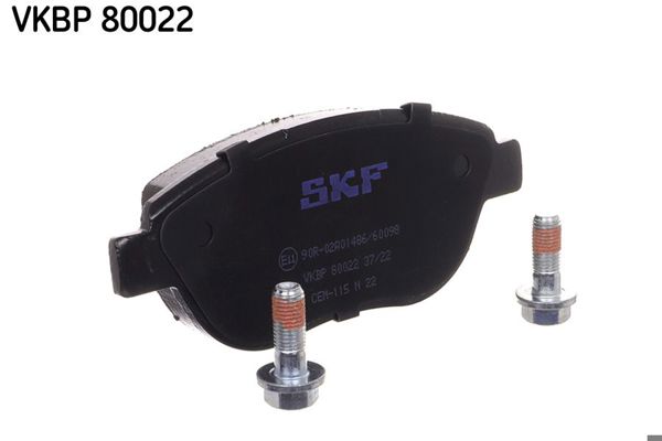 SKF VKBP80022 | Ön Fren Balatası Citroen C3 II C4 Xsara Berlingo 00 > Peugeot 1007 207 307 206 00 > Fiat Doblo 06 > Gee