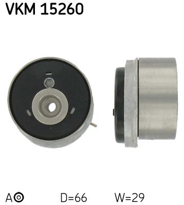 SKF VKM15260 | Triger Gergi Rulmanı (Fiat: Stilo 1.6 05-07 / Opel: 1.6 1.8 Astra G H J Corsa D E Insignia A Meriva A Vectra C Zafira A B C)