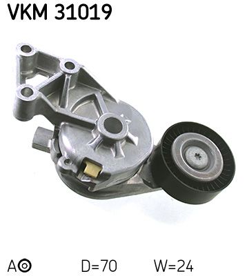 SKF VKM31019 | V Kayış Gergisi-Komple (VW Golf 98-06 Transporter 03-15 Audi A3 97-03 Seat Leon 00-06) Axb-Asz