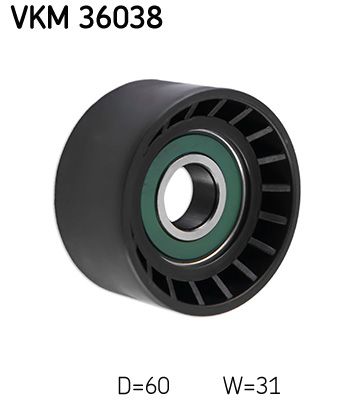 SKF VKM36038 | V Kayış Gergi Rulmanı Tek Rulman