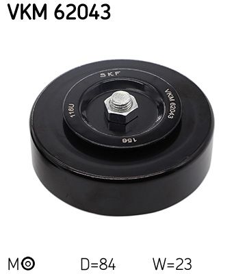 SKF VKM62043 | Klima Gergi Kasnağı .