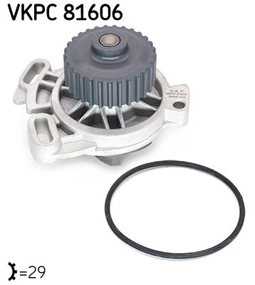 SKF VKPC81606 | Devirdaim (Audi: 100 (44, 44Q, C3) 2.2 89-90 / 200 (44, 44Q) 2.2 88-90 / 90 (81, 85, B2) 2.2 84-87)