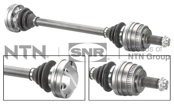 SNR DK50020 | Aks Komple BMW E46 / 320D / M47n Arka Sol