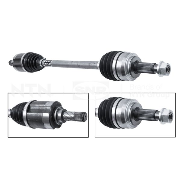 SNR DK55277 | Aks Komple Sol Megane E-Tech