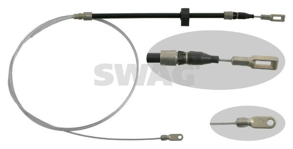 SWAG 10927974 | El Frenı Teli On Sprinter Lt 28 35 903 904 2448mm
