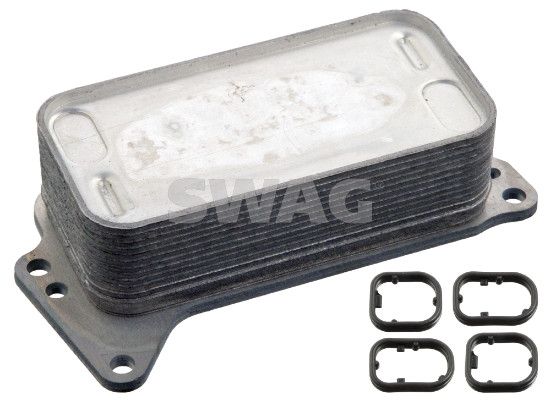 SWAG 20105945 | Yağ Soğutucu 11-1-Seri (F20-F21) 3-Seri (E90-E91-F30-F31) 5-Seri (F10-F11) X1-X3-X5 + Os