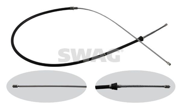 SWAG 30936348 | El Fren Teli Arka Sağ / Sol Ibiza Polo (Kampanalı Fren) 08-(1588 / 923)