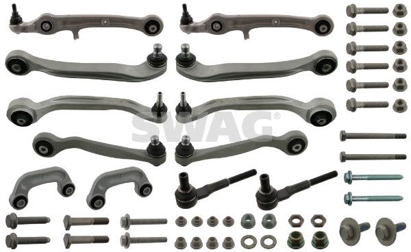 SWAG 30948902 | Ön Alt Takım Tamir Kiti A6 Avant Allroad Quattro 04-11 2.0 2.4 2.7 2.8 3.0 3.2 4.2 TFSI FSI TDI Bvg Asb Canc Bsg Canb Bpj