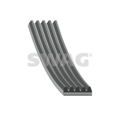 SWAG 40928831 | Kanallı Kayış Vectra 2.0T 2.2 16V (02 08) Peugeot 306 Partner Renault Clio