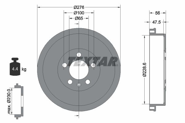 TEXTAR 94044600 | Textar / Fren Kampanası VW