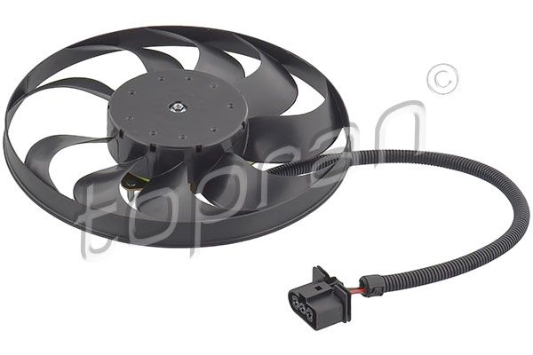 TOPRAN 111351 | Fan Motoru-290 mm 90W (VW Polo 02-10 Seat Ibiza 02-10 Skoda Fabia 00-10)