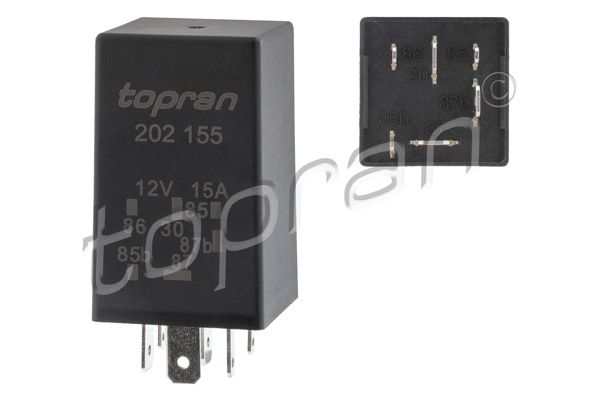 TOPRAN 202155 | Role 12V 15A (Opel: Astra F-Vectra A) 756