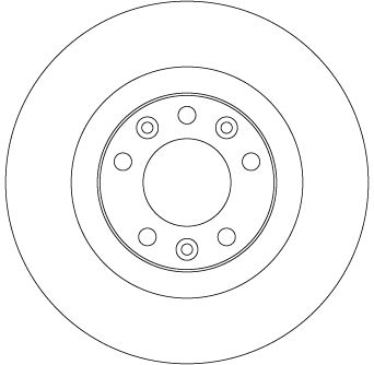 TRW DF6667 | Disk Arka 14-Pt.308-3008-C4 Kaplamalı Takım