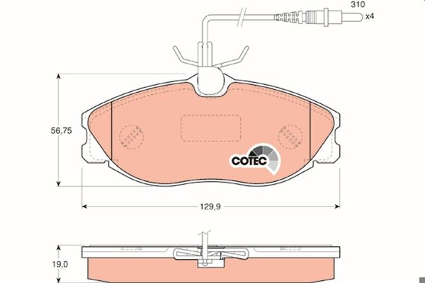 TRW GDB1194 | Fren Balata Ön Fişli 406 (8B) 95-041.9 TD 2.1 TD 12V 1.9 TD 3.0 24V 2.0 HDI 110 2.0 HDI 90 2.0 16V 3.0 V6 2.2 2.0 16V 2.2 HDI 2.0 HDI 110 1.9 TD 406 Break (8E / F) 96-041.9 TD 2.1 TD 12V 2.0 Turbo 2.0 16V 3.0 24V 2.0 HDI 110 2.0 HDI 90 2.0 16V 406 95-607 00-/ Xsara 97-2.0 16V