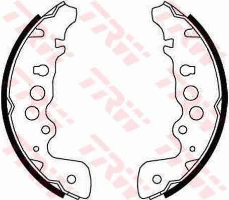 TRW GS8670 | Pabuç Balata Vitara 98 > 03 2.0-2.5 220×42