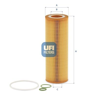 UFI 25.181.00 | Yağ Filtresi Scania L.P.G.R.S.-Seri 16 > P.G.R.T.-Seri 07 > K-Seri 06 > Irızar 06 >