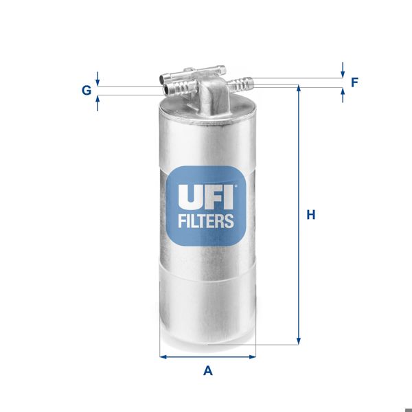 UFI 31.953.00 | Yakıt Filtresi Kl659 / H335wk