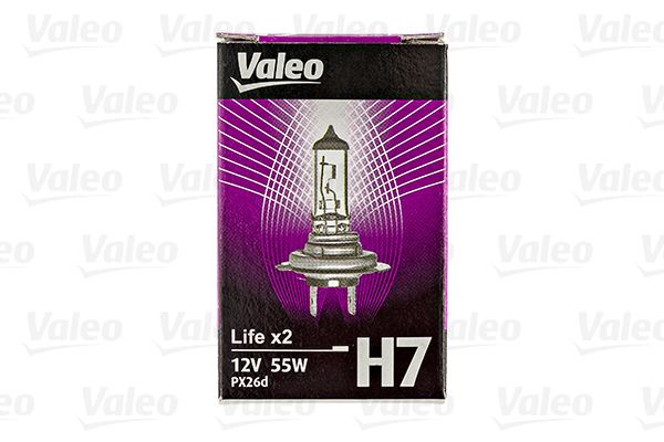 VALEO 32517 | Ampül Karton Kutu 12V H7 55W Uzun Omur | 10 Adet