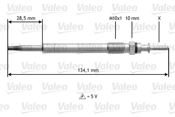 VALEO 345200 | Kızdırma Bujisi BMW