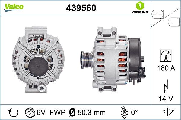 VALEO 439560 | Alternatör