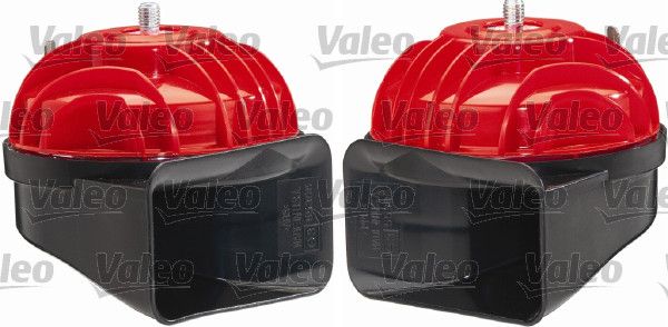 VALEO 479178 | Korna Seti Elektromanyetık Kırmızı 12V 9A 405-500Hz Ø83mm 110Db 110W