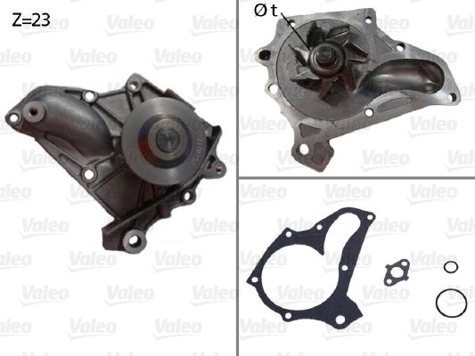 VALEO 506624 | Devirdaim <97 Carina.E 2.0 Inj