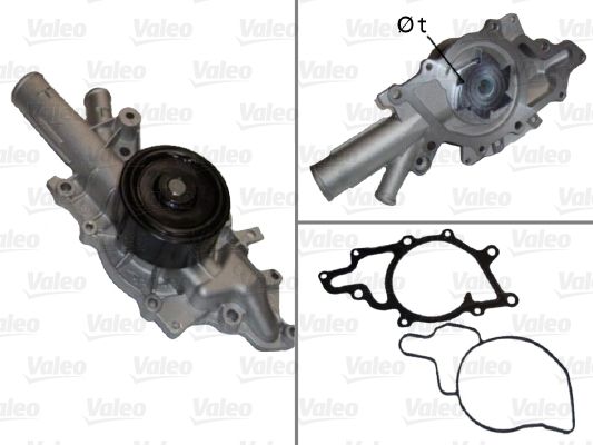 VALEO 506676 | Devirdaim Pompası (Om611,Om612) W202 97-00 W203 00-07 W210 98-02 W163 99-05