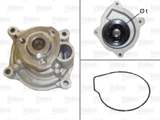 VALEO 506867 | Su Pompası-Termoplast (VW Golf 04-09 Passat 06-11) Blf-Bag-Blp