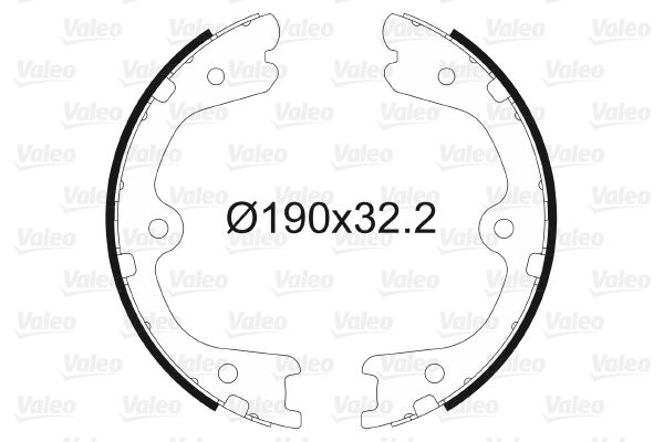 VALEO 564134 | Kampana Balata Nissan Pathfinder Rr