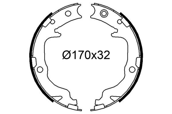 VALEO 564241 | El Fren Balatası Chrysler Sebrıng (Js) 2.0 Crd 07-10 Lancer 08-16 Asx 10-Outlander 06-13 Colt 04-12
