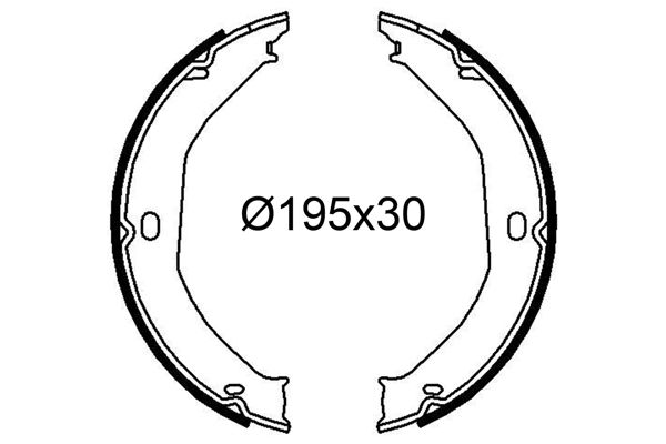 VALEO 564284 | Pabuçlu Fren Balatası Jeep Grand Cherokee II