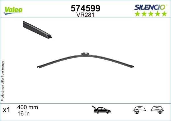 VALEO 574599 | Silencio Flat Bladeoe (400mm)