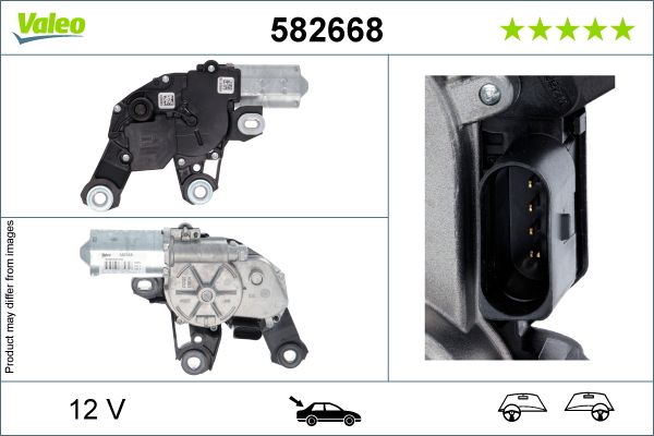 VALEO 582668 | Silecek Motoru Arka Macan