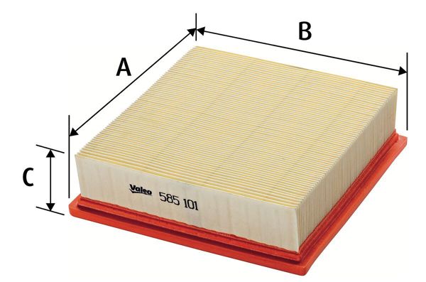 VALEO 585101 | Hava Filtresi