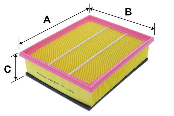 VALEO 585405 | Hava Filtresi-Süngerli (VW Transporter 95-04) 2.4-2.5 TDI