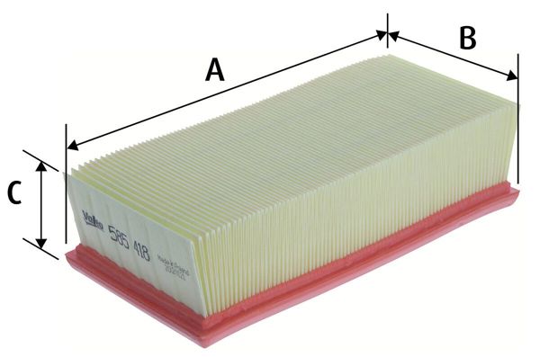VALEO 585418 | Hava Filtresi (Citroen C-Elysee)