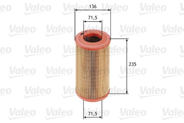 VALEO 585622 | Filtre Hava-(Nissan Terrano 96 / 2.7Td-3.0D)