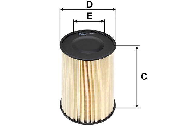 VALEO 585653 | Hava Filtresi (Ford Focus II 1.6 16V / 1.8 T)