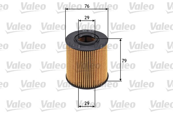 VALEO 586561 | Yağ Filtresi Volvo S40 (95 04) C70 (97 05) S70 S60 (01 10) S80 (98 06) V40 (95 04) V70 Xc70 Xc90
