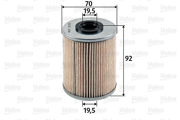 VALEO 587907 | Mazot Filtresi Espace IV 2.2 G9t Laguna I 2.2 G8t Megane II Scenic II 1.9 F9q Master 2.8 S8u S9w