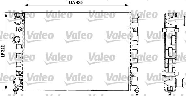 VALEO 730503 | Radyatör Golf III 1400 Cl