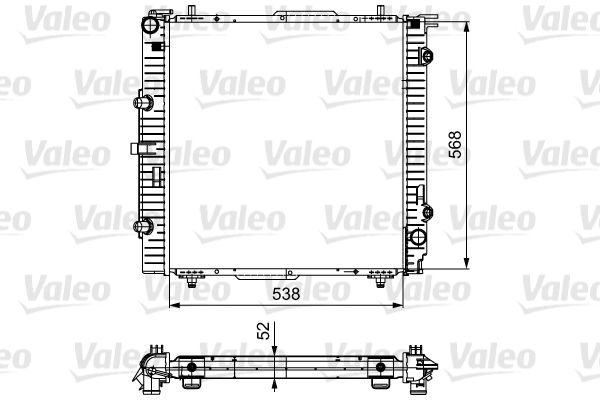 VALEO 732459 | Radyatör Mercedes G Class