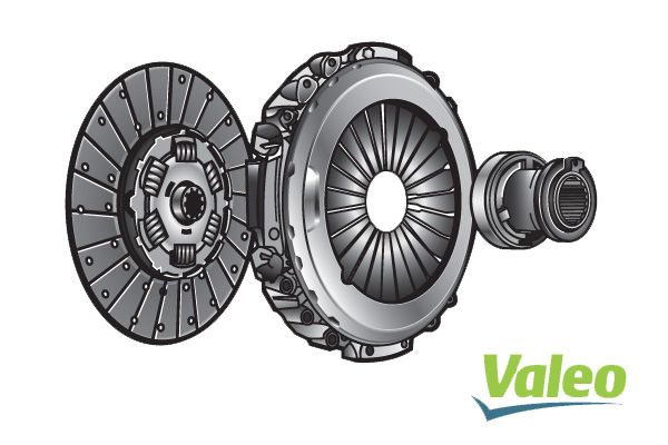 VALEO 805036 | Debriyaj Seti + Rulman (Iveco: Eurocargo I-III 100 E-120 E 91-2015)