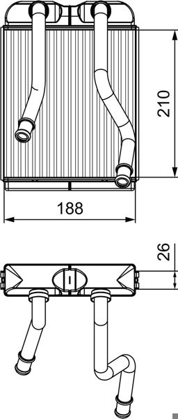 VALEO 811532 | Kalorifer Radyatörü Audi Q7 VW Touareg