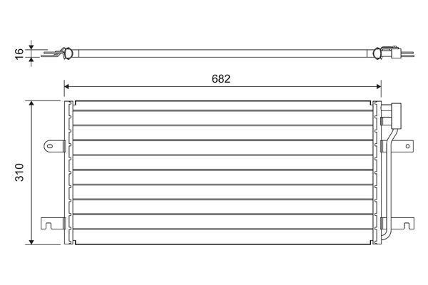 VALEO 814029 | Kondenser Volkswagen Transporter IV
