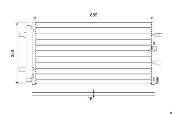VALEO 814370 | Klima Radyatörü 8Fc 351 319-411