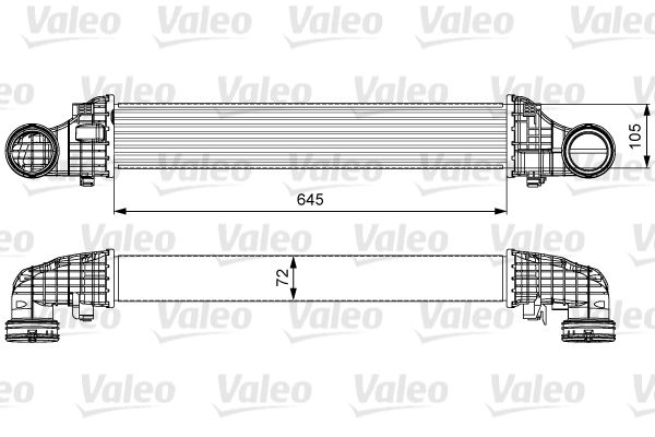 VALEO 818606 | Turbo Radyatörü W211